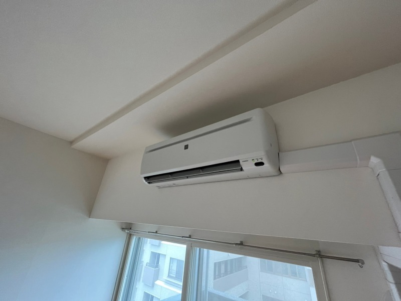 その他設備　こちらはエアコンが設置されております！夏場も快適です！