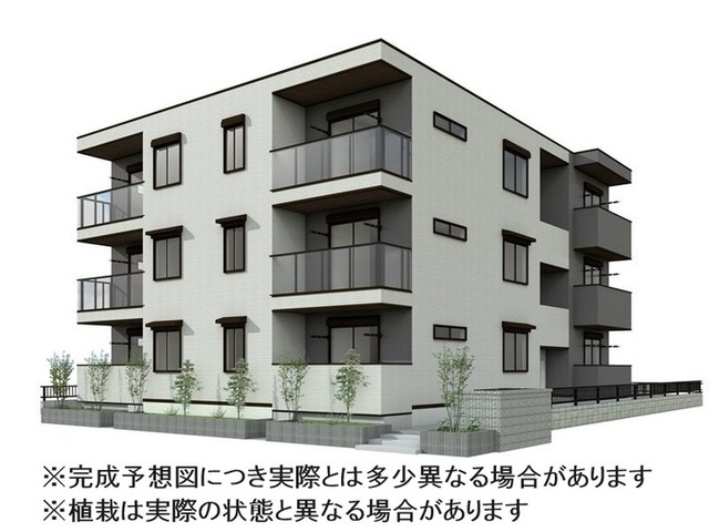 その他　※完成予想図につき実際とは多少異なる場合があります※植栽は実