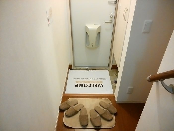 玄関　シンプルで使いやすい玄関です