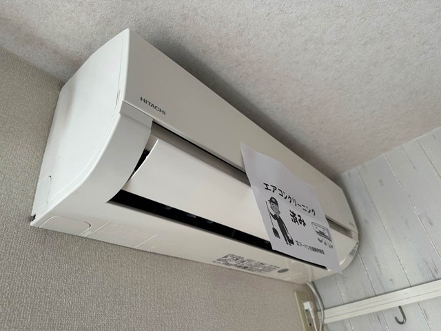その他設備　暑い夏や寒い冬に大活躍のエアコン付きです☆冷暖房完備で1年中
