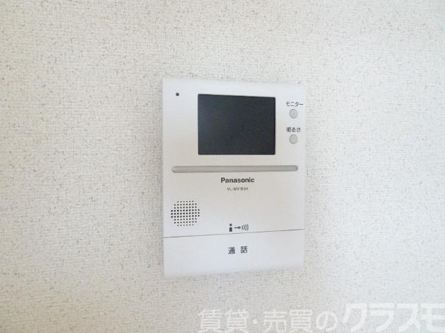 セキュリティ　訪問チェックができるモニターホン！