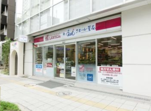 コンビニ　ナチュラルローソン高輪台駅前店（コンビニ）まで415m