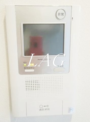 セキュリティ　モニター付きインターホンです。