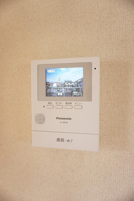 セキュリティ　来客時に便利なTVモニターホン