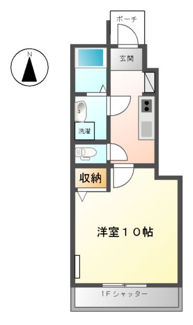 ラルーチェAの間取り写真