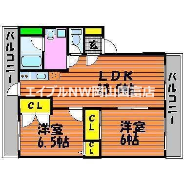 サンピアコートの間取り写真