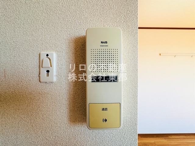 セキュリティ　快適な暮らしを守るインターホン付で安心ですね☆