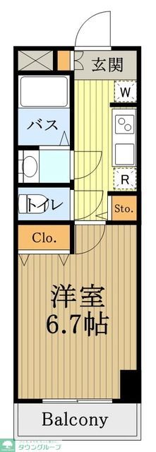 ロイビル国分寺の間取り写真