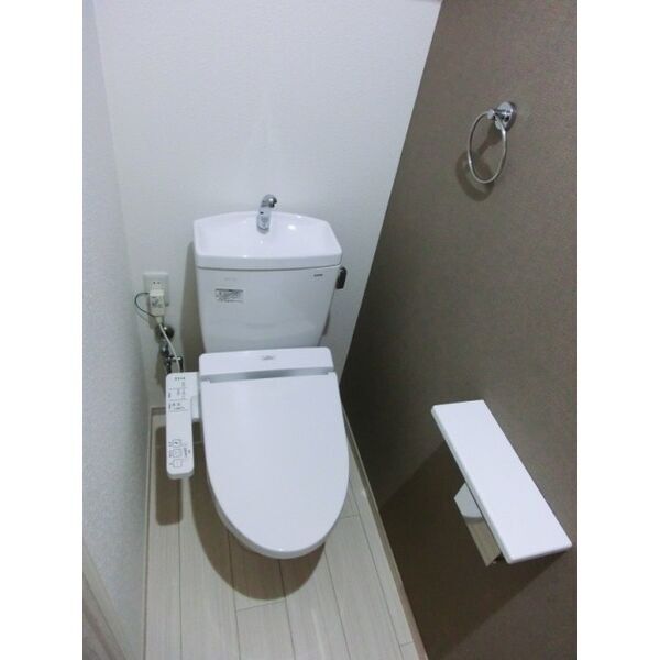 ＪＲ阪和線 上野芝駅 徒歩15分 2階建 築10年のトイレ写真