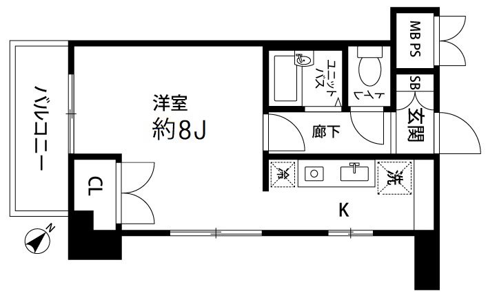 ルーブル西五反田の間取り写真