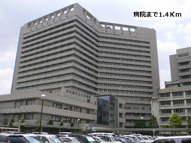 病院　名古屋市立大学病院（病院）まで1400m