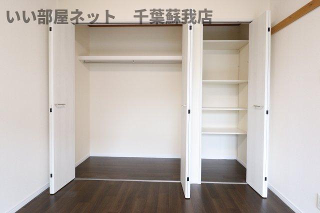収納　十分な収納スペースがあります