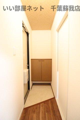 玄関　明るい玄関です