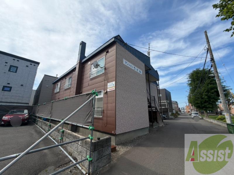 建物外観　札幌市東区本町二条「マンションうけな」