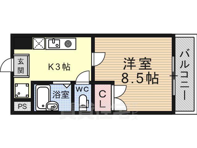 カーサソラッツオ弐番館の間取り写真