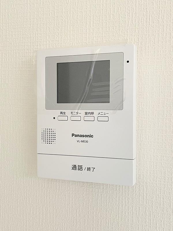 セキュリティ　室内インターホン（モニター付き）