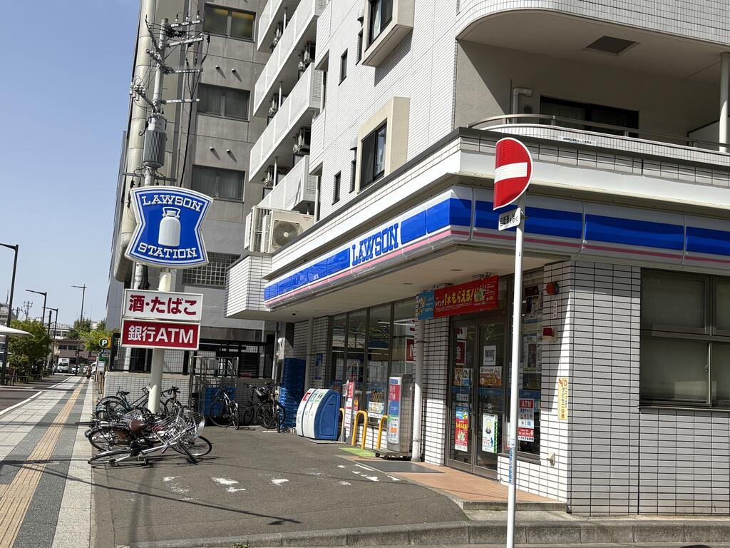 コンビニ　ローソン仙台二日町晩翠通店（コンビニ）まで410m