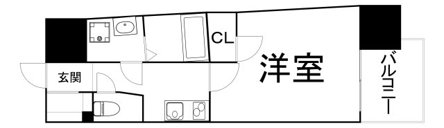 JPレジデンス大阪上町台の間取り写真