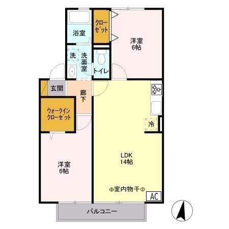 アークヒルズIの間取り写真