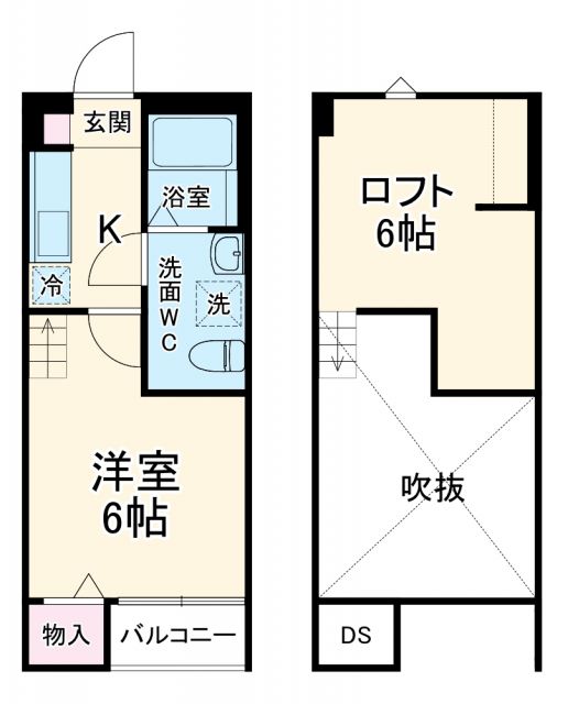 CLOVERの間取り写真