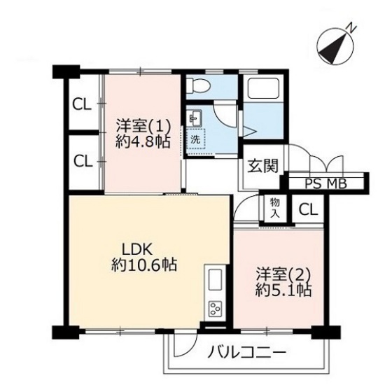 URみさとの間取り写真