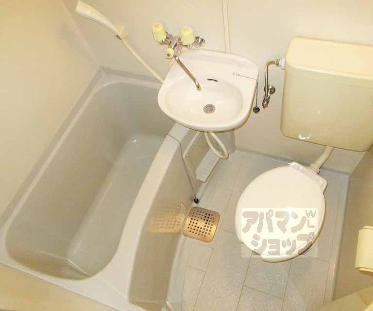 椥辻HSビルの風呂写真