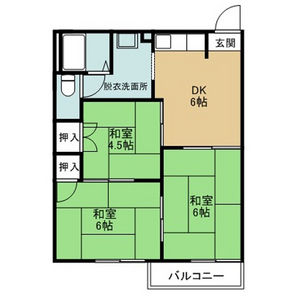 フォーブル吉岡の間取り