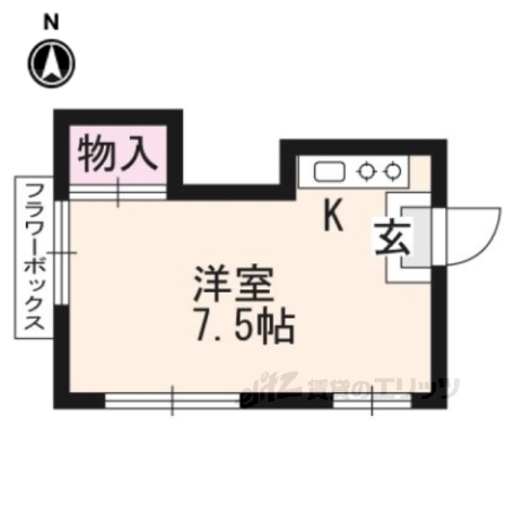 緑荘の間取り