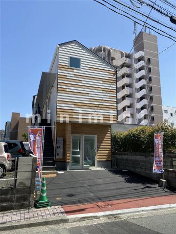 熊本市中央区九品寺のアパートの建物外観
