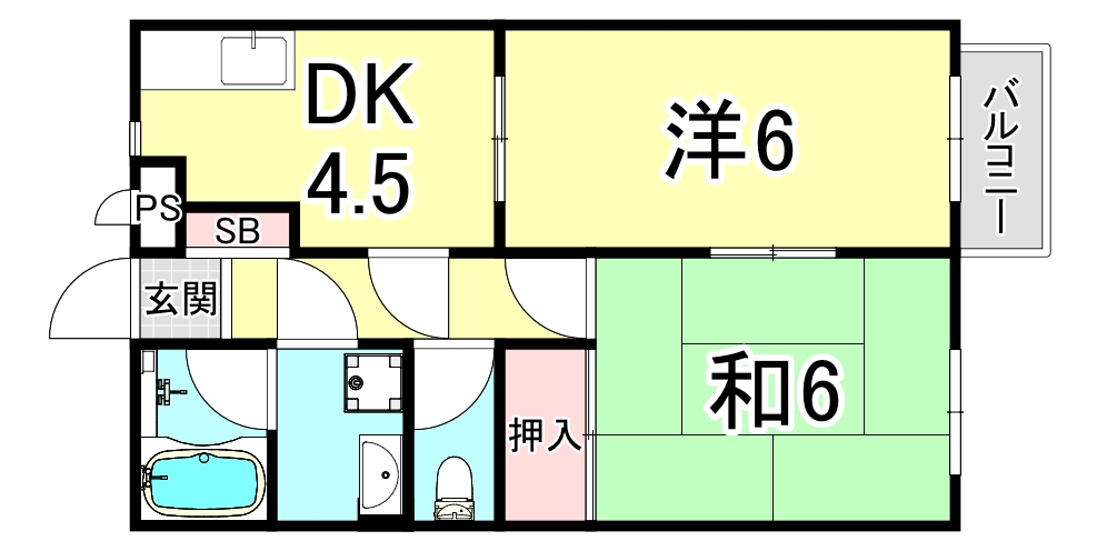 【グリースハイムの間取り】