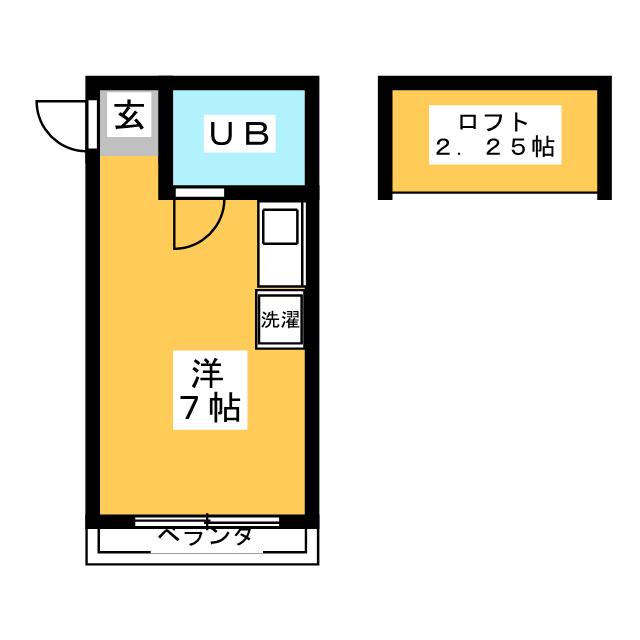 ランドヒルズ５の間取り