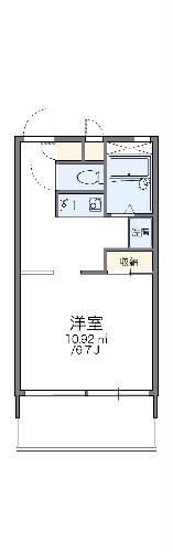 レオパレスＦＩＮＥの間取り