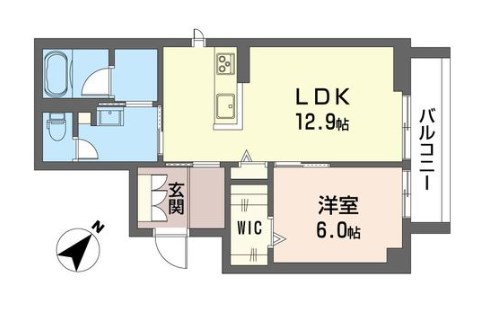 アンソレイユの間取り