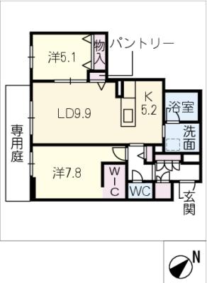 メゾン　スカラベの間取り