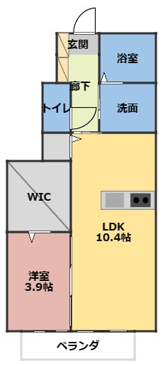 ＵＲＢＡＮ　ＦＲＡＴＳ　（アーバンフラッツ）の間取り