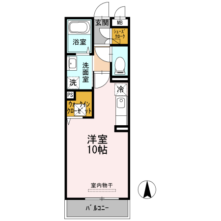 ａｂｃｄマンション南塚口の間取り