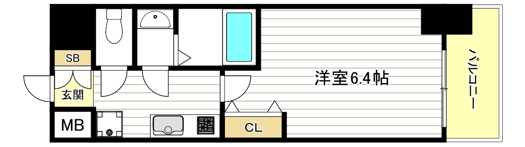 住之江公園レジデンスの間取り