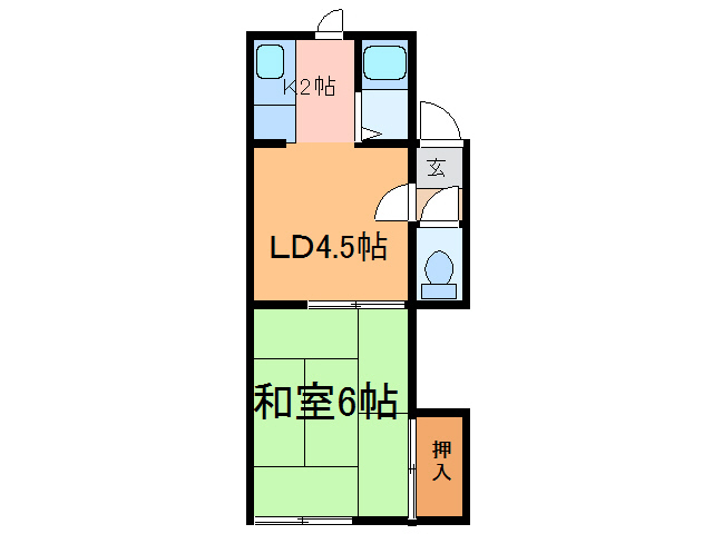 ドミールシャインの間取り