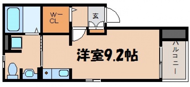 カーサ・カルマ桃山の間取り写真