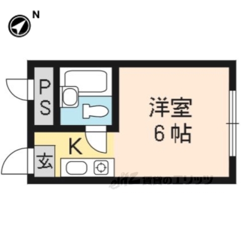 プチハイツ小倉の間取り