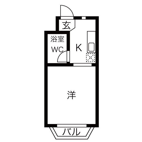 ひまわり名和の間取り