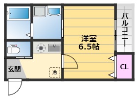 IE　LAB.Rent吉井町の間取り