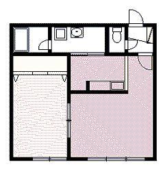 リバーサイド東光１４２Iの間取り