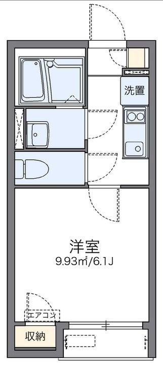 横浜市戸塚区上矢部町のアパートの間取り