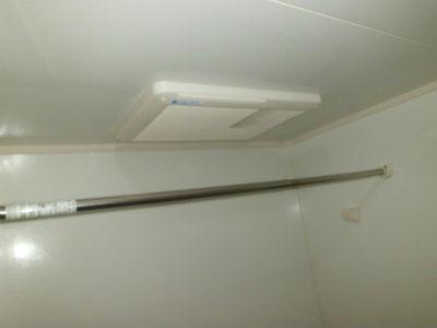 その他　浴室乾燥機。洗濯物を乾かせます。