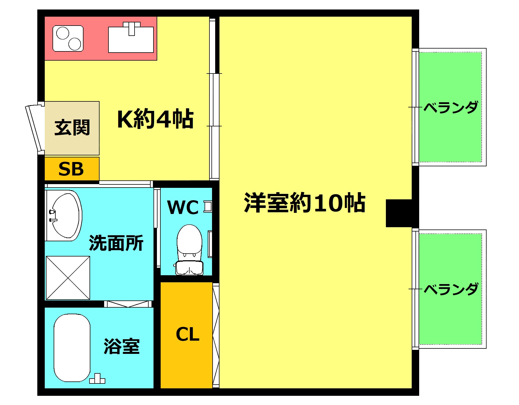 アグライア有馬の間取り