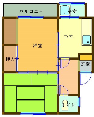 今治マンションの間取り