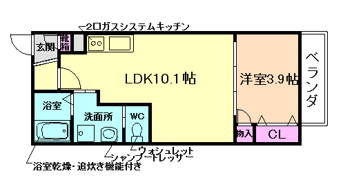 Ｇｒａｚｉａ（グラツィア）の間取り