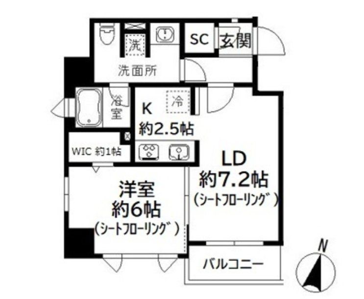 コートヒル本郷の間取り