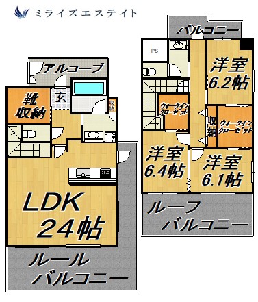 Ｅｐｏｃｈ　ＩＫＡＩの間取り